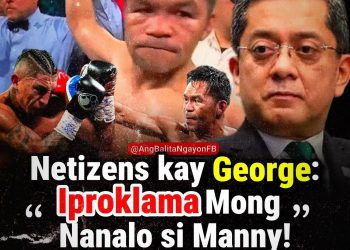 Iproklama mo na si Manny nanalo!