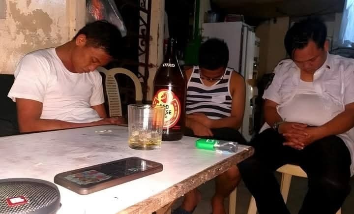 pray muna bago tagay
