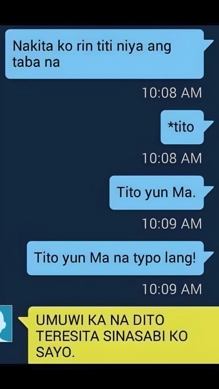 Ay! Mataba na ba ineng? Lagot ka ngayon.