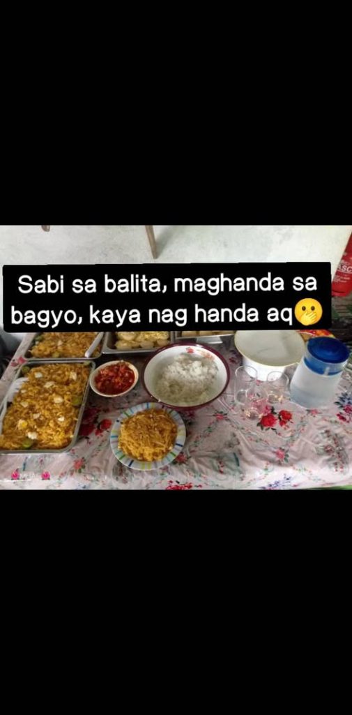 maghanda tuwing may darating na bagyo